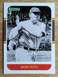 2021 Donruss #228 Babe Ruth RETRO