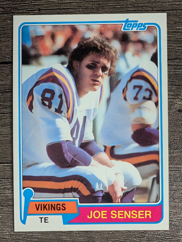 1981 Topps #217 Joe Senser