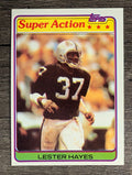 1981 Topps #218 Lester Hayes SA