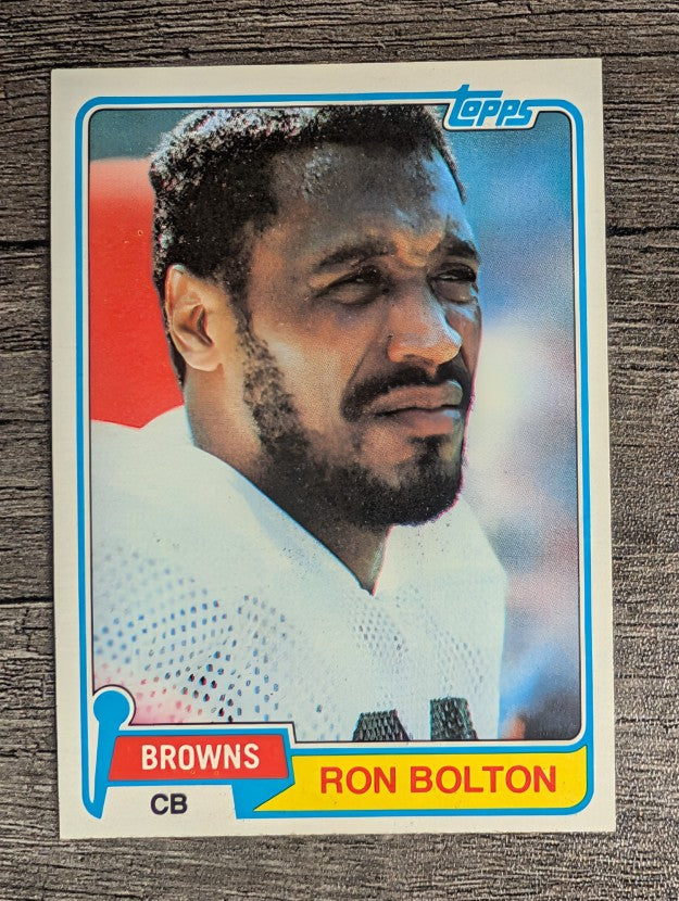 1981 Topps #221 Ron Bolton