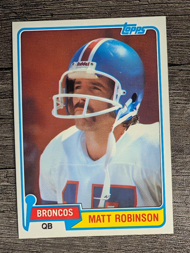 1981 Topps #223 Matt Robinson
