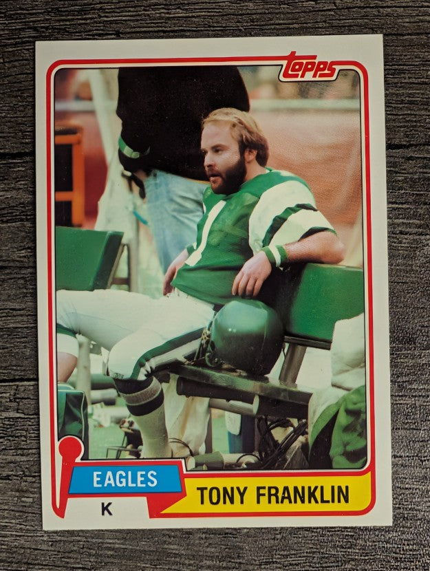 1981 Topps #227 Tony Franklin