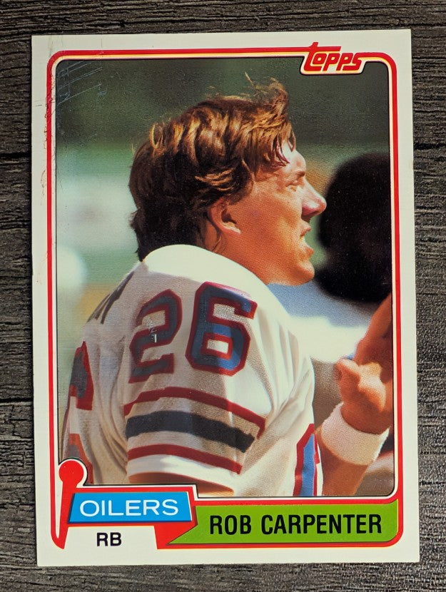 1981 Topps #231 Rob Carpenter