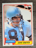 1981 Topps #233 John Sawyer