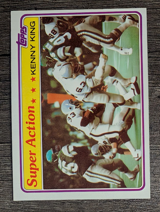 1981 Topps #234 Kenny King SA