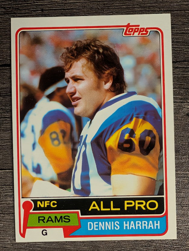 1981 Topps #240 Dennis Harrah