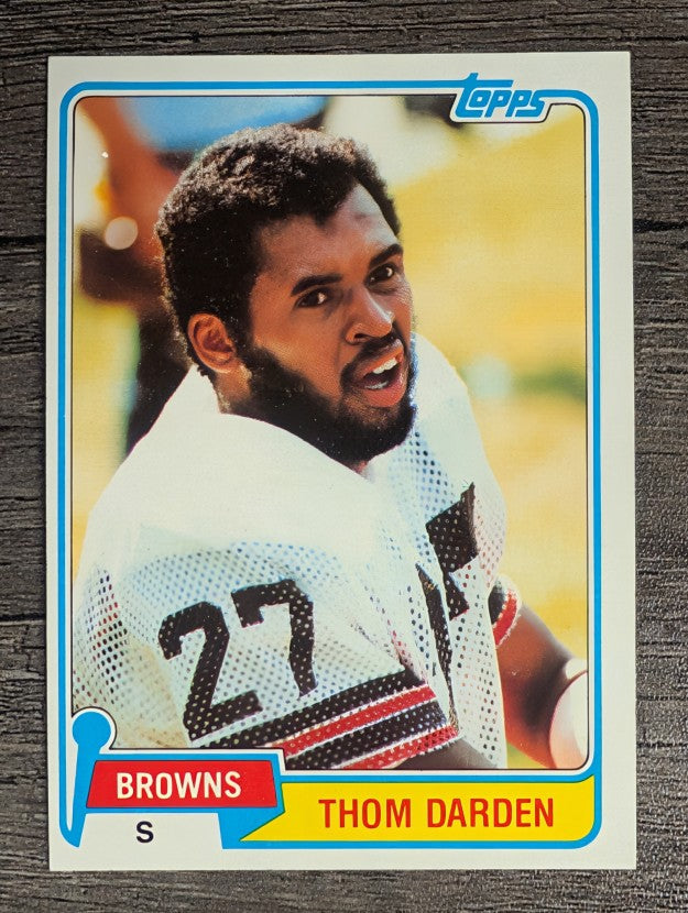1981 Topps #241 Thom Darden