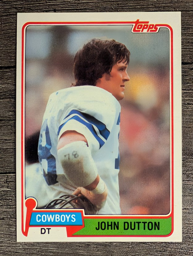 1981 Topps #249 John Dutton
