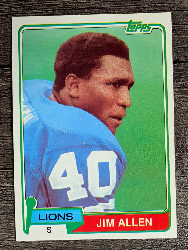 1981 Topps #251 Jim Allen