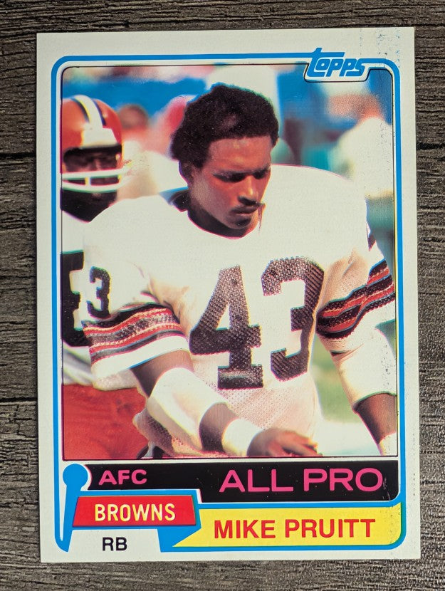 1981 Topps #260 Mike Pruitt