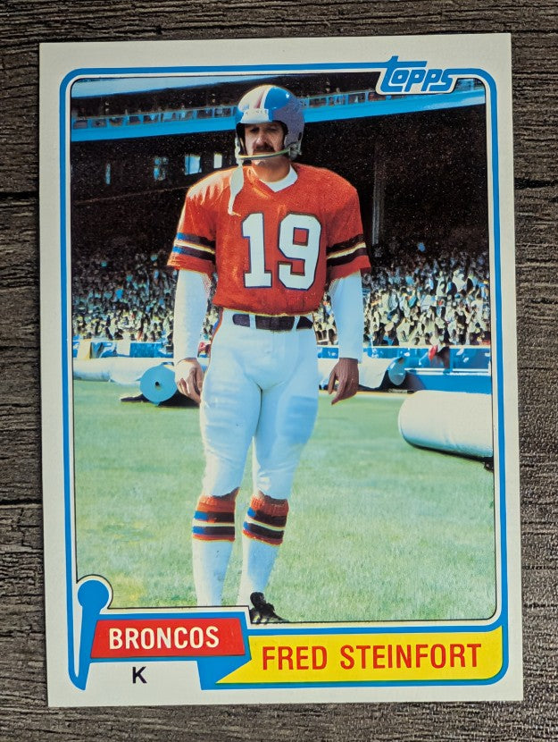 1981 Topps #262 Fred Steinfort