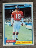 1981 Topps #262 Fred Steinfort