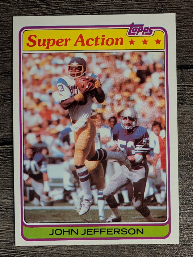 1981 Topps #267 John Jefferson SA
