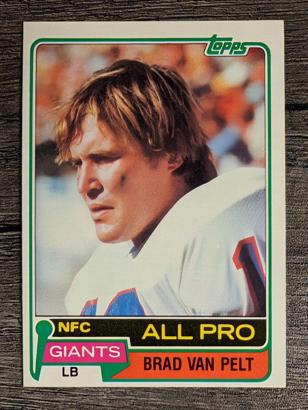 1981 Topps #270 Brad Van Pelt