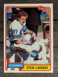 1981 Topps #271 Steve Largent