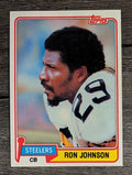 1981 Topps #278 Ron Johnson