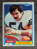 1981 Topps #279 Tom DeLeone