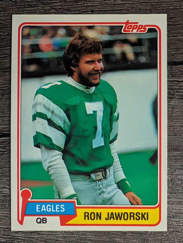 1981 Topps #280 Ron Jaworski