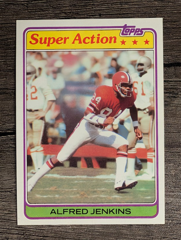 1981 Topps #284 Alfred Jenkins SA