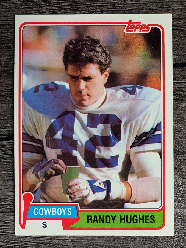 1981 Topps #286 Randy Hughes