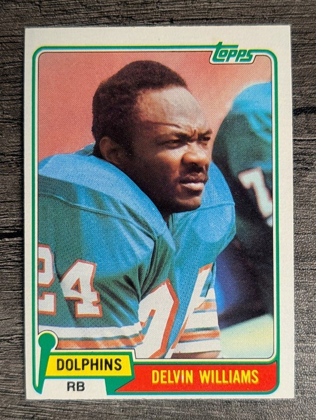 1981 Topps #287 Delvin Williams
