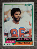 1981 Topps #290 Stanley Morgan AP