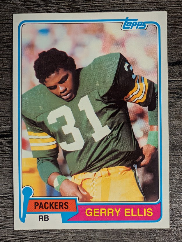 1981 Topps #291 Gerry Ellis RC