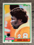 1981 Topps #293 Jimmie Giles