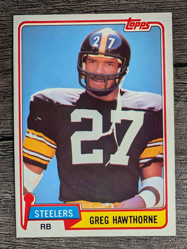 1981 Topps #297 Greg Hawthorne