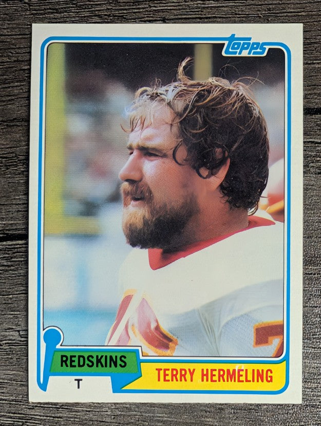1981 Topps #299 Terry Hermeling