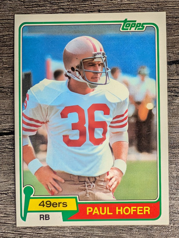 1981 Topps #302 Paul Hofer