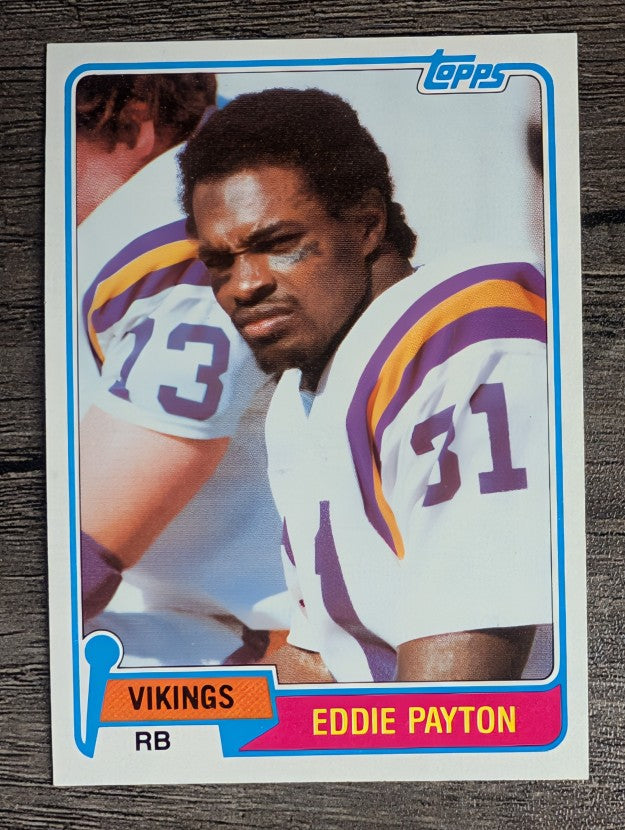 1981 Topps #304 Eddie Payton