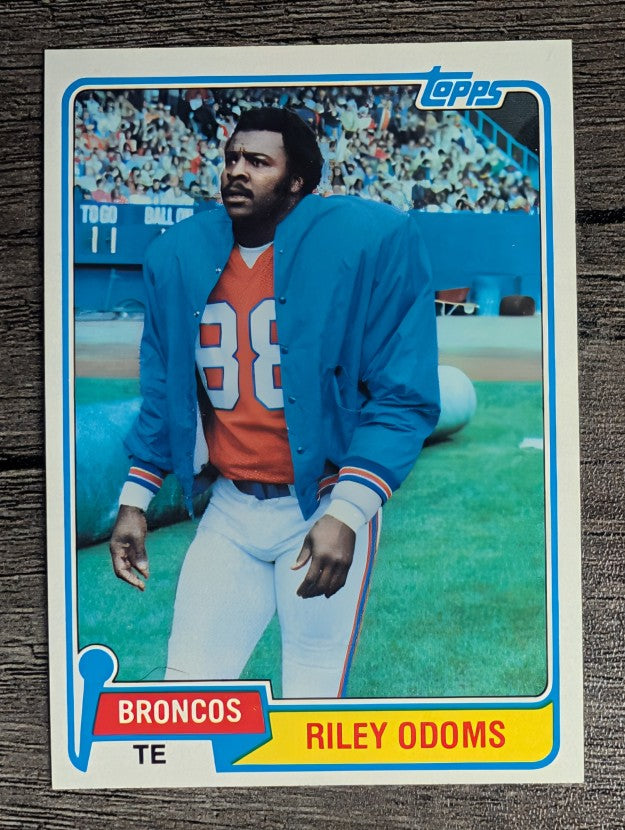 1981 Topps #307 Riley Odoms