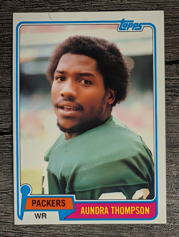 1981 Topps #314 Aundra Thompson