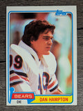 1981 Topps #316 Dan Hampton RC (EXMT)