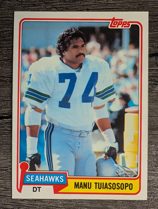 1981 Topps #320 Manu Tuiasosopo
