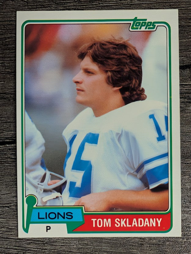 1981 Topps #324 Tom Skladany
