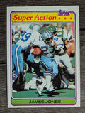 1981 Topps #327 James Jones SA