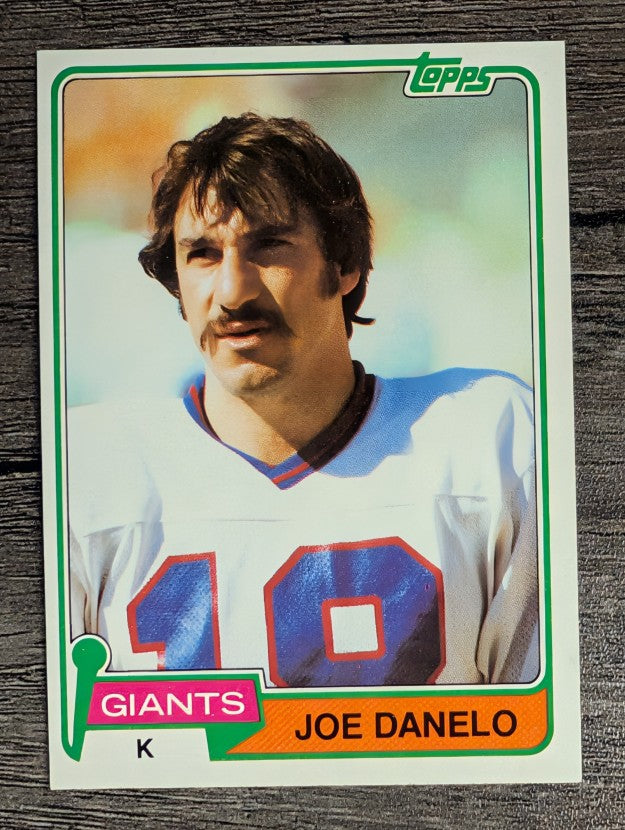 1981 Topps #328 Joe Danelo