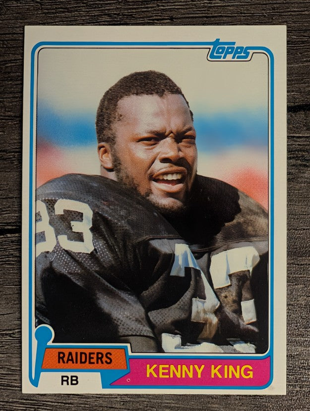 1981 Topps #329 Kenny King RC