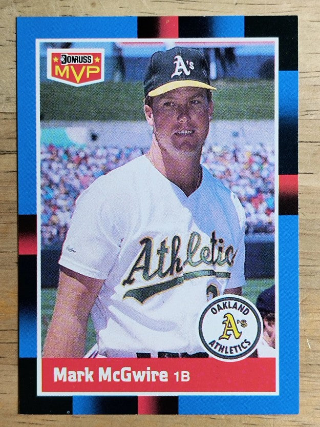 1988 Donruss Bonus MVP's #BC23 Mark McGwire SP