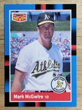 1988 Donruss Bonus MVP's #BC23 Mark McGwire SP