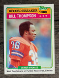 1981 Topps #336 Bill Thompson RB