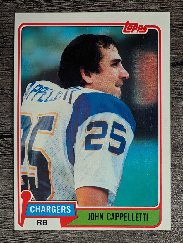 1981 Topps #337 John Cappelletti