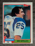 1981 Topps #337 John Cappelletti
