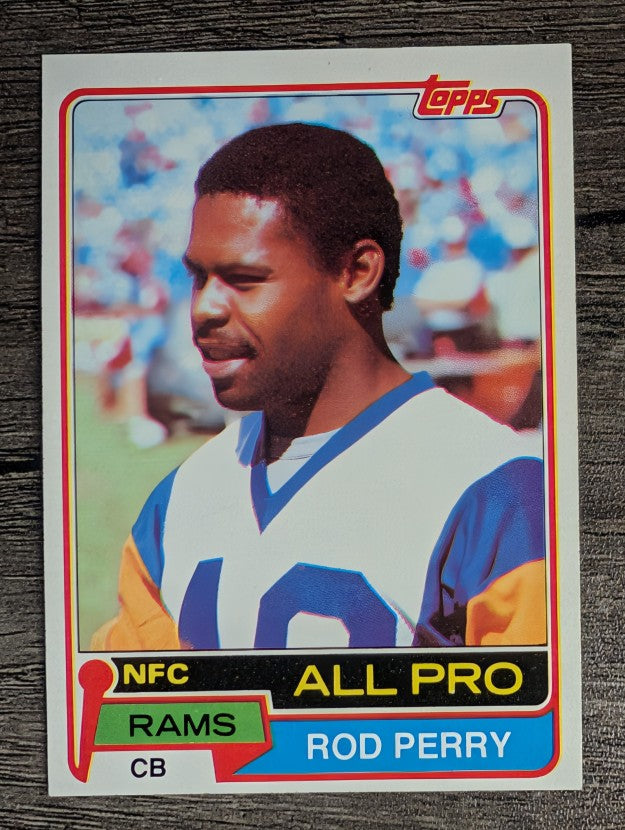 1981 Topps #340 Rod Perry