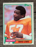 1981 Topps #341 David Lewis