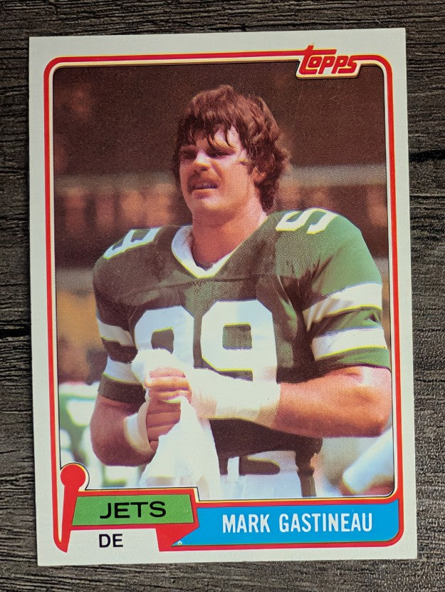 1981 Topps #342 Mark Gastineau RC