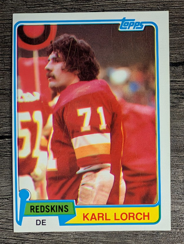 1981 Topps #349 Karl Lorch