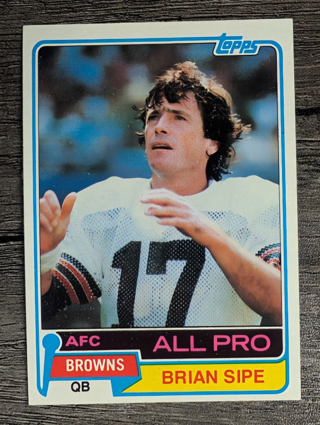 1981 Topps #350 Brian Sipe AP